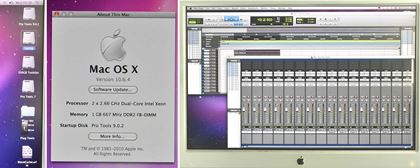 Digidesign-Pro Tools - Genesis' 2007 system